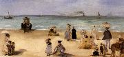 Edgar Degas Beach Scene oil